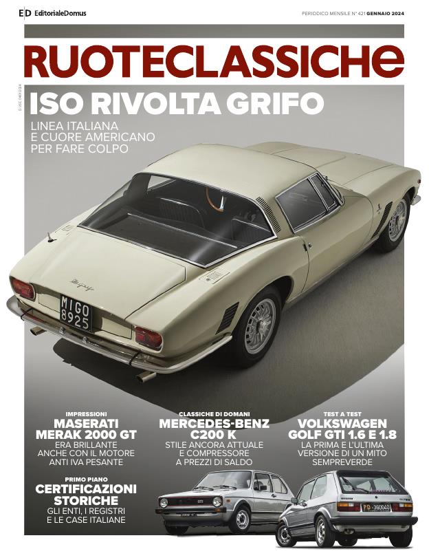 Журнал Ruoteclassiche январь 2024
